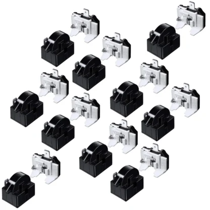 Relé de arranque PTC de QP2-4.7, Protector de sobrecarga de refrigerador, 1 Pin, 6750C-0005P, 10 unidades