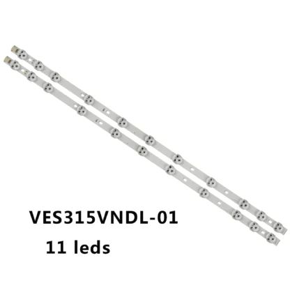 Tira de LED para iluminación trasera 11 lámparas SVV315A38 para TE32275B311T10D TX32FS350E LT-32V250 32HBT41A DLED32165HC JT013000 32FLK274SN 32HXC01