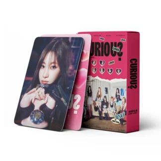 55 unids/set álbum del grupo Kpop UNIS 1er tarjeta LOMO única y curosa GEHLEE DANGCA KOTOKO NANA regalo de niña tarjeta postal de fotos coleccionable