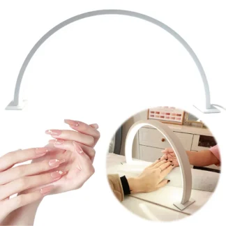 Luz de media luna creativa, luz LED ajustable en forma de U portátil, luz de relleno para salón de belleza, lámpara de protección ocular multiusos