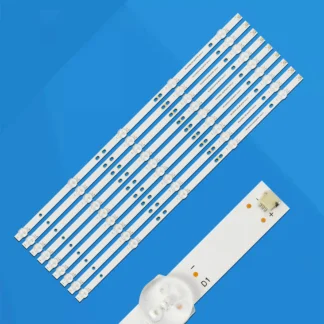 Tira de LED para iluminación trasera para K55DLY8US KS5500SM4K HRS_SQY55D3_5X9_2W_MCPCB 12mm_V1 PLED5544U HV550QUB-F5A RCA RNSMU5545 AE0110490