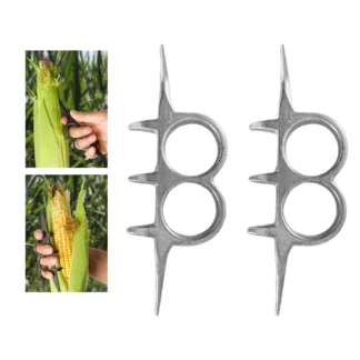 Removedor de monedas de aluminio, utensilios de cocina para ahorrar laboratorios, utensilios de cocina para comestibles, utensilio de cocina agrícola para restaurante, 2 uds.