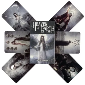 Cartas de Tarot Heaven And Earth, baraja de 78 oráculo, visiones en inglés, edición de adivinación, juegos Borad