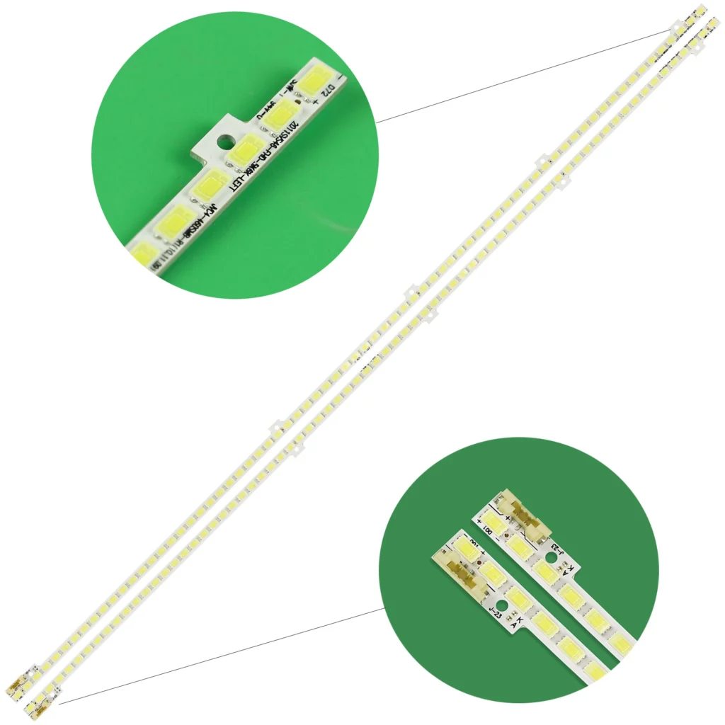 Para UE46D5700 UE46D5000 UE46D6000 UE46D6100 UE46D7000 UN46D6000 UA46D5000 BN64-01644A LTJ460HN01-H tira de LED para iluminación trasera