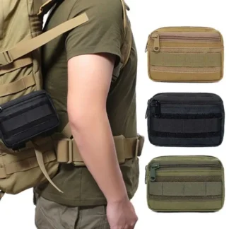 Bolsa de cintura Molle Utility EDC, bolsa táctica, bolsa de primeros auxilios médicos, bolsa para cinturón, bolsa de caza para deportes al aire libre