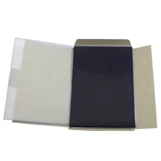 Papel carbón azul de doble cara, 50 Uds., 48K, fino, para contabilidad, finanzas, dibujo, rastreo, transferencia, papelería de oficina
