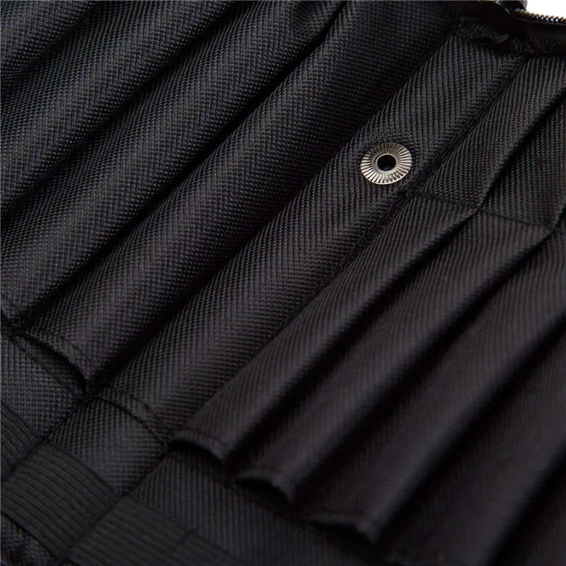 Altamente recomendado-3Pcs 29Cm soporte para pinceles de pintura de artista estuche de pinceles con cremallera para pincel de acuarela acrílico al óleo pintura transpirable