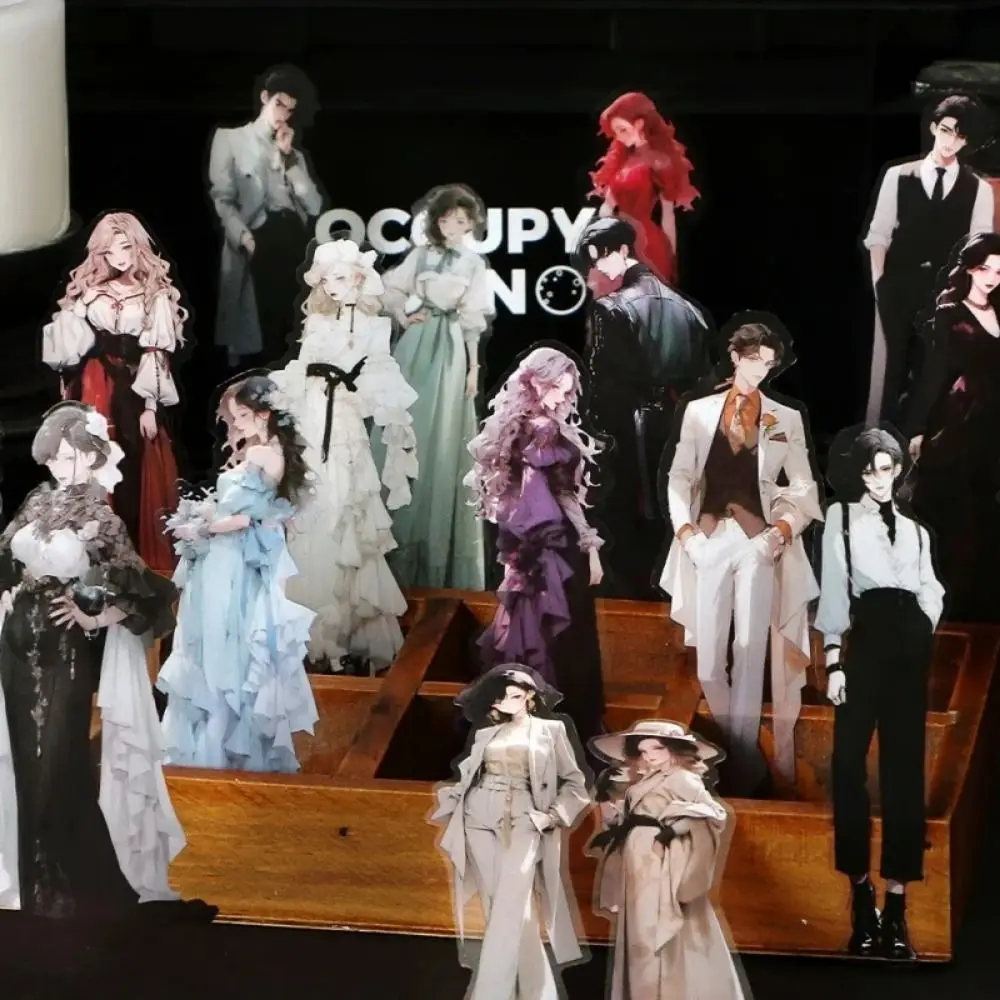 20 unids/pack serie Romance of Love pegatinas de papelería para mascotas adhesivo impermeable manual decorativo Material DIY tienda de mano DIY