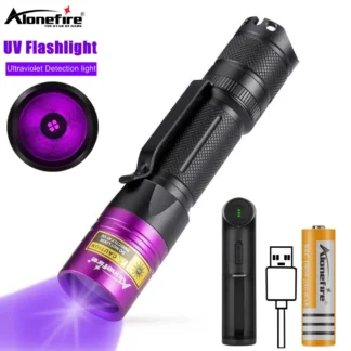 Linterna UV de luz negra de 20W y 365nm, curado para gatos, tiña, mancha de orina de mascota, marcador de tinta Invisible, mineral, dinero, escorpión, luz fluorescente