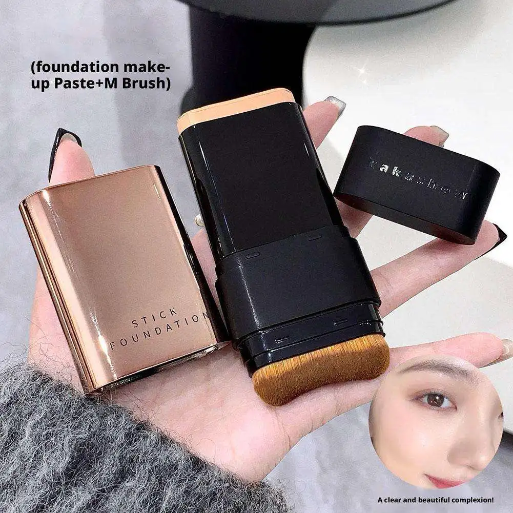 Borrador de base, corrector en barra, agua, brillo ligero húmedo, base de Color Natural que cubre el acné, maquillaje oscuro debajo de las ojeras