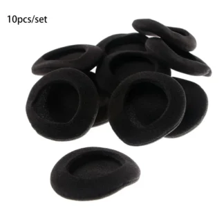 10 Uds. Para auriculares PX100, almohadillas de esponja suave de repuesto de 50mm, almohadillas de esponja para auriculares