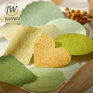 JIANWU-colección de sombras flotantes, serie de habitaciones, patrón Vintage, Collage en relieve, Material para álbum de recortes, diario basura creativo, papelería