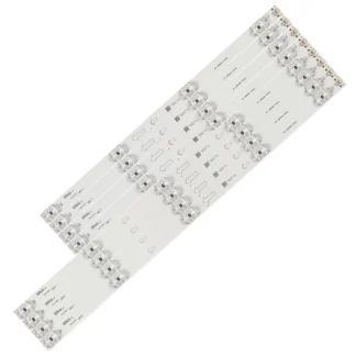 Tira de LED para iluminación trasera (8) para L55S4900FS L55S4900 TOT 55D2900 L55P2 L55E5800A 55S403 55S405 55S401 U55P6006 55UC6426 4C-LB5504
