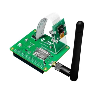 FUFU HR01 WiFi HaLow Módulo Pi-CamLow para cámara HAT de 5 MP Alcance de 2 KM Red de malla de 32,5 Mbps