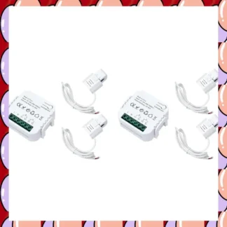 A72Z 2X Tuya Smart Life Zigbee medidor de energía bidireccional 2 canales con abrazadera CT App Monitor energía Solar, 80A,110V 240VAC