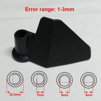 Pala para hacer pan Unive/rsal, máquina de pan antiadherente, hoja para amasar, paleta mezcladora de aleación de aluminio, piezas de máquina para hacer pan