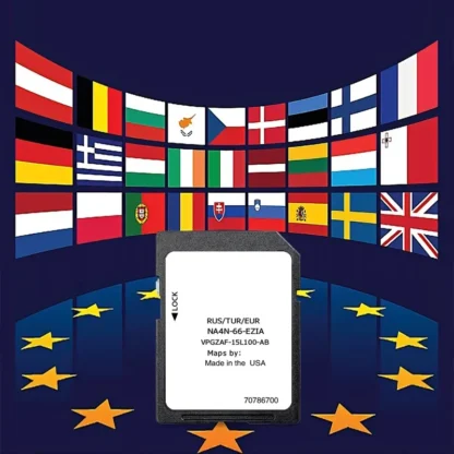 Actualización de tarjeta SD para FIAT 2022 Navegación Europa Mapas de navegación Versión 2022 Tarjeta SD