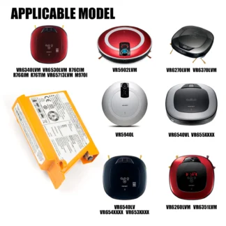Batería de robot aspirador para LG VR6351LVM, VR5902LVM,EAC 62218205 , EAC 60766107 , EAC 60766109 , EAC 62218207