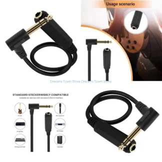 HX6A 30 6.5 mm a 6.3sp 2 canales Cord extensión audiory extensión Balanced