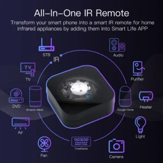 Tuya ZigBee Control remoto inteligente IR Control remoto Universal para hogar inteligente Android4.0/iOS 8,0 para Alexa Google Home
