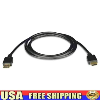 Cable HDMI de alta velocidad, 25 pies, 1080p, vídeo, Audio, macho a macho, chapado en oro, compatible con HDCP, 18 Gbps, cine en casa Ideal