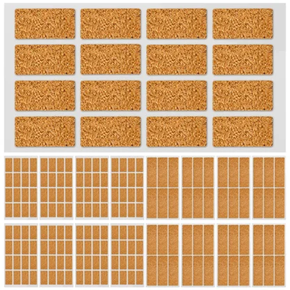 24 hojas de etiquetas adhesivas a prueba de aceite, resistentes al agua para botellas de leche, conservación de alimentos, contenedor de almacenamiento de despensa de cocina