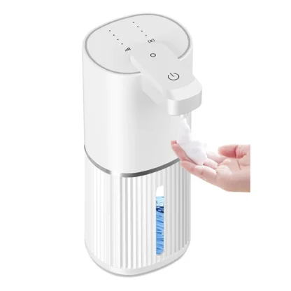 UNCL-dispensador automático de jabón recargable por USB, 308Ml, Sensor infrarrojo eléctrico sin contacto, máquina de espuma inteligente para higiene