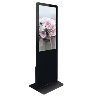 TV con pantalla vertical de señalización digital de pie de 43/55 pulgadas