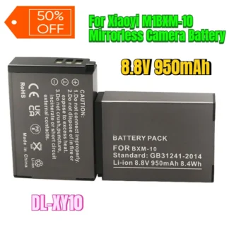 8,8 V 950 mAh para batería de cámara sin espejo Xiaoyi M1BXM-10