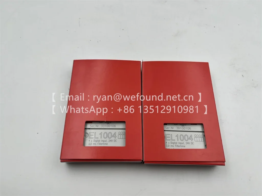 EL1004 Terminal EtherCAT, entrada digital de 4 canales, 24 V CC, 3 ms