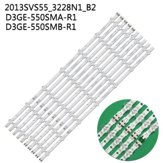 Tira de lámpara de retroiluminación LED para TV de 55 "2013SVS55 D3GE-550SMA-R1 D3GE-550SMB-R0 UN55H6203 UN55J6200 UN55J6201 LH55MDCPLGC