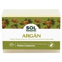 Jabón natural de argán 100 g - Sol Natural