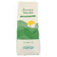 10 x Arcilla Verde Fina 1 kg Sakai