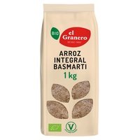 10 x Arroz integral Basmati Bio 1 kg - El Granero Integral