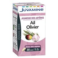 Arterias Juveniles Ajo y Olivo 30 cápsulas vegetales - Laboratoires Juvamine