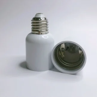 Adaptador de enchufe Led resistente al calor, Base de tornillo de bombilla ligera para el hogar, convertidor de portalámparas, accesorios E27 a E40