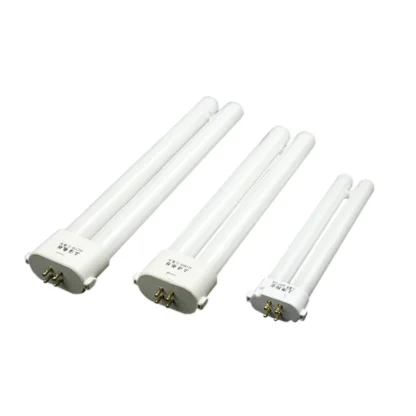 Tubos de lámpara de escritorio de cuatro agujas para fiesta, 220V, 13W, 18W, 27W, bombilla cuadrada para lámpara de escritorio de cuatro pines, tubo de luz fluorescente de protección ocular