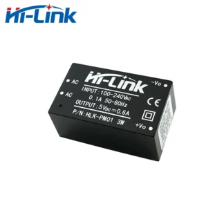 Hi-Link-módulo de fuente de alimentación conmutada, transformador aislado de CA y CC, 220V a 5V, 3W, 600Ma, envío gratis, 20pcsHLK-PM01