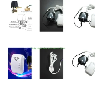 Detector gas 97QB para hogar con manipulador automático Cierre detector GLPA Alarma gas natural Methane Gas