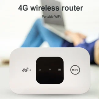 Módem inalámbrico portátil Hotspot móvil, enrutador inalámbrico 4G de 150Mbps, banda ancha de 2100mAh con ranura para tarjeta SIM, amplia cobertura