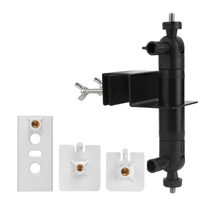 360 ° Soporte de montaje ajustable resistente a la intemperie, soporte para canalones para Eufy Security SoloCam S220/C210 para EufyCam 2C/2C Pro/3/S330/2/2 P