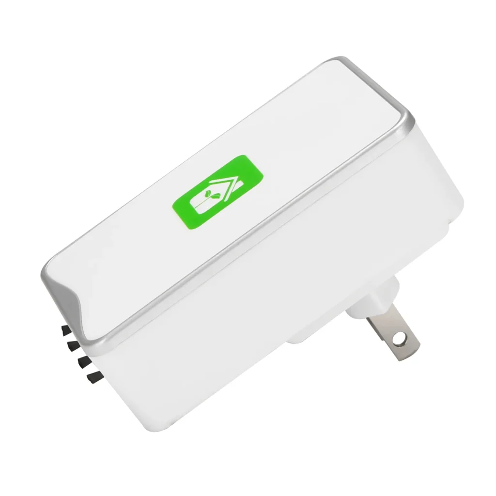 Purificador de aire enchufable A78E, generador de iones negativos, ionizador sin filtro, purificador de alérgenos limpios, contaminantes, moho, olores, enchufe estadounidense