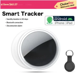 Rastreador gps inteligente con Bluetooth, aplicación Android Airtag ITag, localizador Gps antipérdida, buscador de mascotas, etiquetas de aire para baby apple airtag