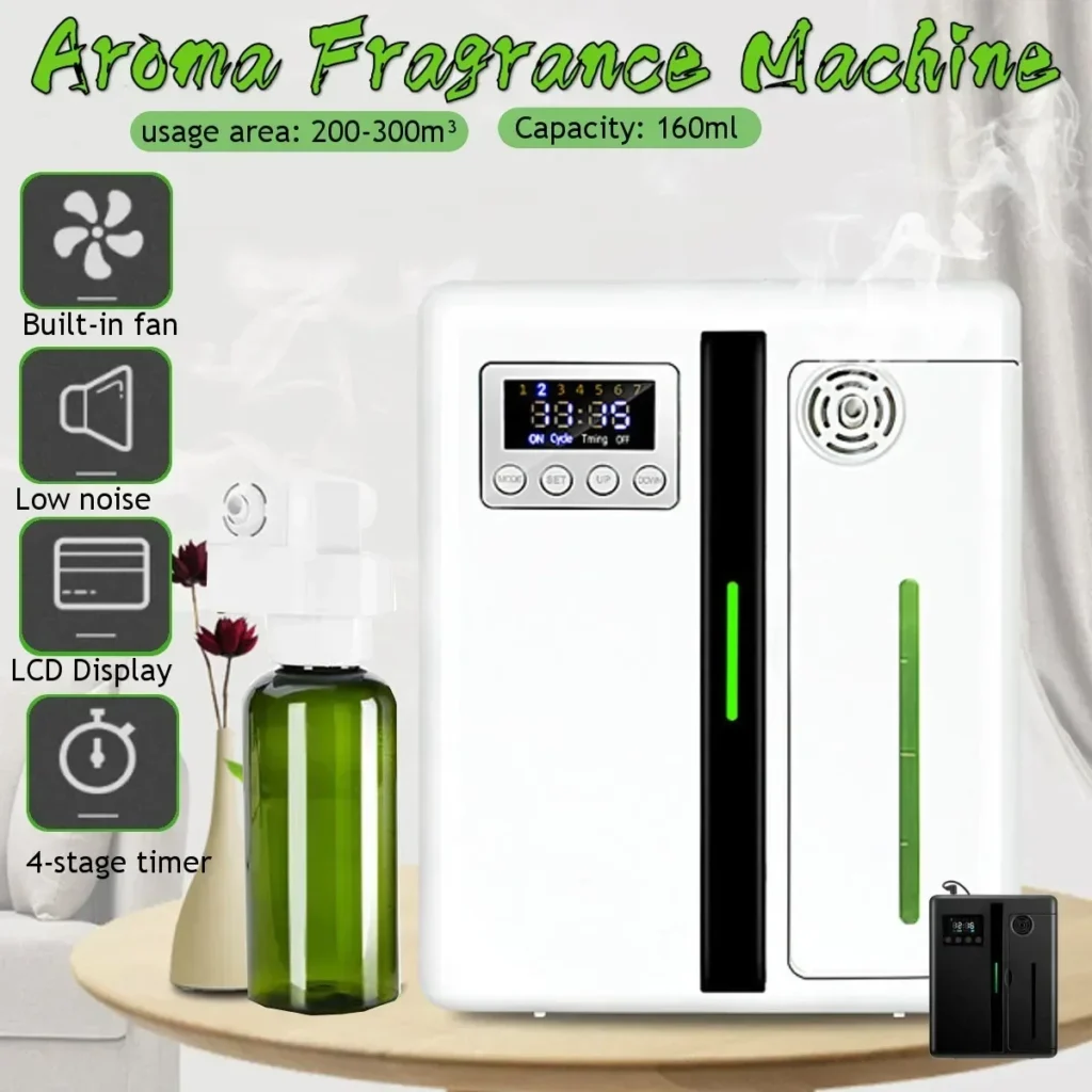 Difusor de Aroma Local de EE. UU., exención de vatios, máquina aromática de Perfume para el hogar, ambientador de fragancia, aceite esencial, aromatizante sin agua