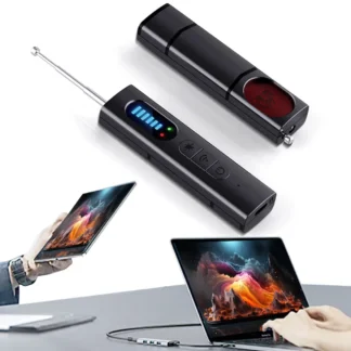 Detectores de insectos inalámbricos 5 niveles Sensibilidad ajustable Detector GPS Barredora electrónica para viajes Hotel Coche para oficina Baño