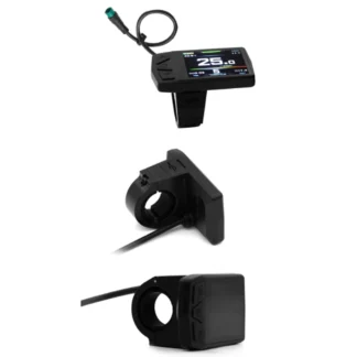 Pantalla Ebike para KT TF01U 24V 36V 48V medidor LCD colorido inteligente medidor de bicicleta eléctrica de junta impermeable G