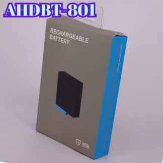 Batería de AHDBT-801 totalmente decodificada, 1220mAh, para GoPro Hero 8, 7, 6, 11, 10, soluciona el problema del código de la batería, sin error de comunicación