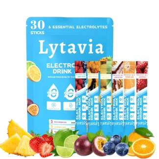 Polvo de electrolito sin azúcar y 0 calorías, mezcla de bebidas electrolíticas, paquete múltiple de suplemento de agua, 180 g, 6,35 oz