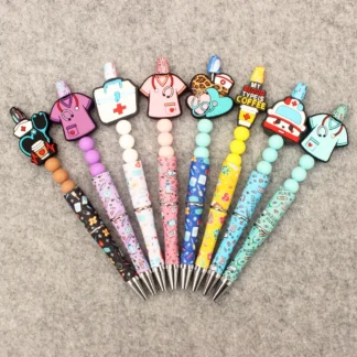 Sólo para médico enfermera estilo médico bolígrafo DIY niño niña estudiante escuela Hospital hombres mujeres enfermera bolígrafo