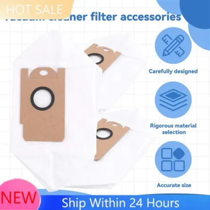 【2025 caliente】 piezas de accesorios reemplazables bolsas de polvo para Xiaomi Lydsto R1 R1A Robot aspirador piezas de Robot aspirador